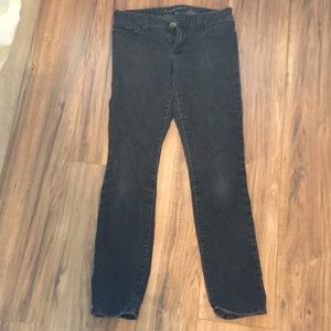 Faded black skinny jeans!